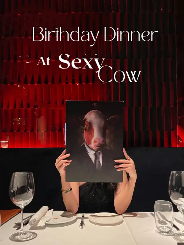 Birthday Dinner at Sexycow BKK
